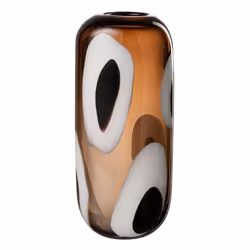 Vase Design en Verre Izzy 37cm Marron
