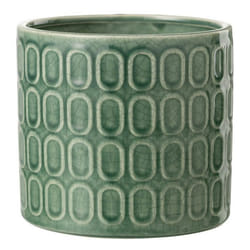Cache-Pot Déco en Céramique Folny 17cm Vert