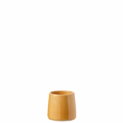 J-Line cache-pot Rond - céramique - ocre - extra small - Ø 13.5 cm
