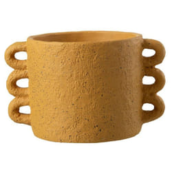 Cache-Pot Design Zenia 33cm Ocre
