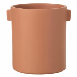 Cache-Pot Design Handle 17cm Terracotta