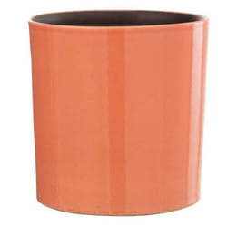 Cache-Pot en Céramique Design Flek 20cm Orange