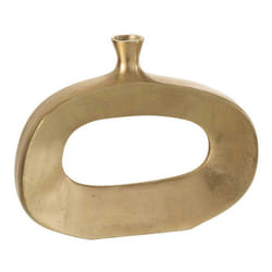 Vase Ovale Design Nina 23cm Or