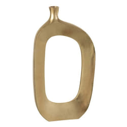 Vase Ovale Design Nina 46cm Or