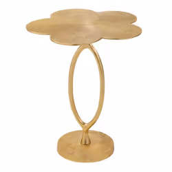 Table dAppoint Design Fleur Tiana 61cm Or