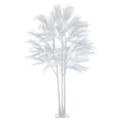 Arbre Déco en Métal Palmier 250cm Argent