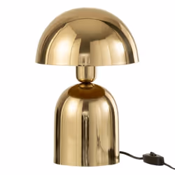 Lampe à Poser en Métal Pearly 30cm Or