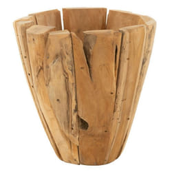 Cache-Pot en Bois Jack Teck 40cm Naturel