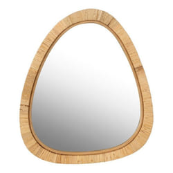 Miroir Mural Design Dusty 46cm Naturel
