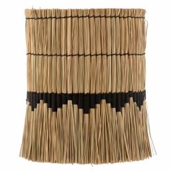 Abat-Jour Déco Black Lombok 42cm Naturel