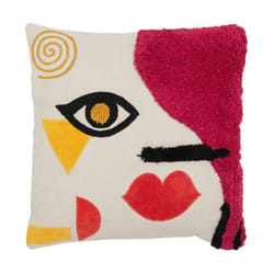 Coussin Design Abstrait Pop Art 50x50cm Multicolore