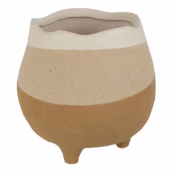 Cache-Pot sur Pied Charley 18cm Beige