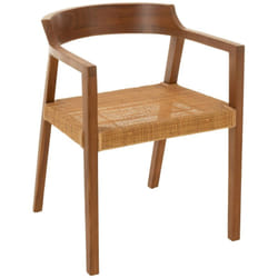 J-Line Chaise Emma Teak Marron