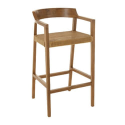 J-Line Chaise De Bar Emma Teak Marron
