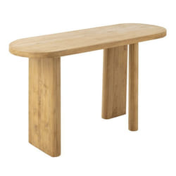 Console Design Teck 150cm Naturel