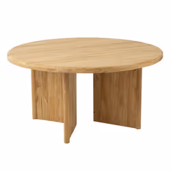 Table à Manger Ronde Teck 150cm Naturel