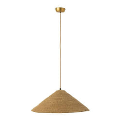 J-Line Lampe Suspendue Chapeau Moonj Jonc Naturel Small