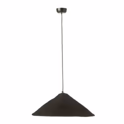 J-Line Lampe Suspendue Chapeau Moonj Jonc Noir Small