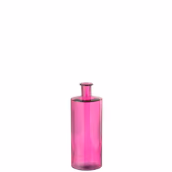 J-Line vase Bouteille - verre - rose - medium - 40 cm de hauteur
