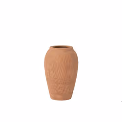 J-Line vase Kaia Terracotta - céramique - brun - small - Ø 16 cm