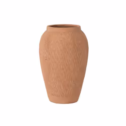 J-Line vase Kaia Terracotta - céramique - brun - large - 34.5 cm de hauteur