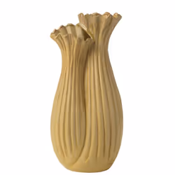 J-Line vase Botanica Duo - céramique - beige - 53.5 cm de hauteur