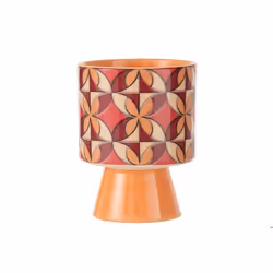J-Line cache-pot Trivial - céramique - mix - large - Ø 16.5 cm