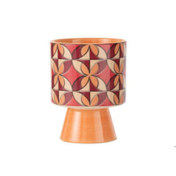 J-Line cache-pot Trivial - céramique - mix - large - Ø 16.5 cm