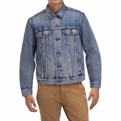 levi's the trucker veste med bleu - S