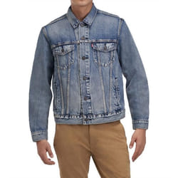 levi's the trucker veste med bleu - S