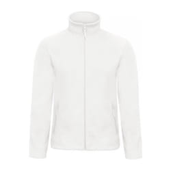 Polaire B&C ID.501 - Blanc - Homme - Manches longues - Sports dhiver - Montagne