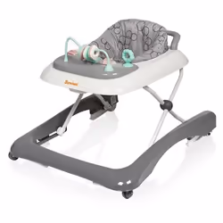 BANNINI Trotteur pour bébé avec tablette déveil - Jusquà 12Kg - Gris