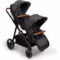 BANINNI Luiz - Poussette Double - De 0 à 36 mois - Jusquà 22Kg - Gris