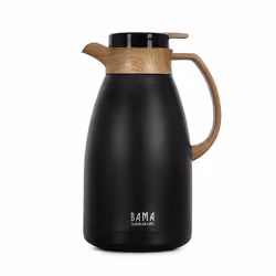 Bouteille isotherme - BAMA - Burano - 2L - Acier inoxydable - Noir