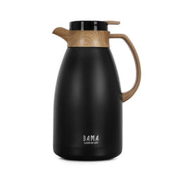 Bouteille isotherme - BAMA - Burano - 2L - Acier inoxydable - Noir