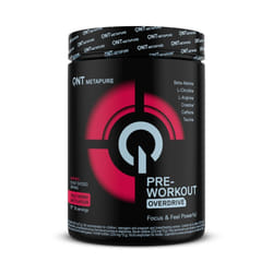 Pre-workout QNT - Pre-Workout Overdrive - Wild Cherry Lime 390g