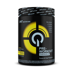 Pre-workout QNT - Pre-Workout Overdrive - Sweet Lemonade 390g