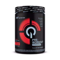 Pre-workout QNT - Pre-Workout Overdrive - Raspberry Killer 390g