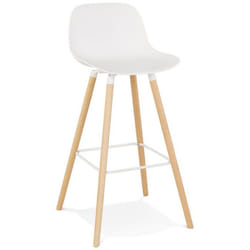 Tabouret de Bar Design Grano 99cm Blanc