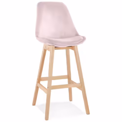 Tabouret de Bar Design Sezera 113cm Rose