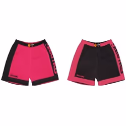 Short réversible enfant Spalding - fuchsia/black - 8 ans