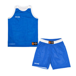 Ensemble maillot et short enfant Spalding Double Face - royal/white - M