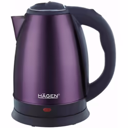 Bouilloire électrique 1.8L inox sans fil violet Hagen HA5525-PUR