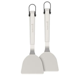 Set de 2 spatules à plancha inox 33 cm Barbecook