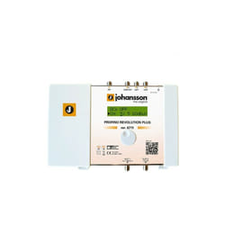 Amplificateur à filtre terrestre programmable 4 entrées - 1 fm + 1 dab/vhf + 2 uhf, plus de 50 Canaux, agc, Téléalimentation 12-24 v