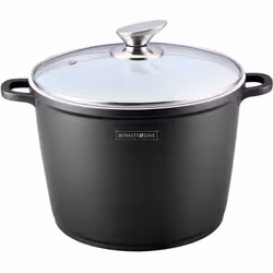 Faitout haut 24 cm 2,8L Noir Royalty Line RLAD24M