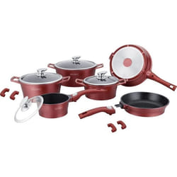 Royalty Line Cuisinière à cuisson lente ES2014M 14 Pièces 3 Pièces Bourgogne