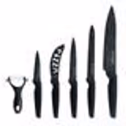 Set de Couteaux Inox revetement anti-adhesif 6 pcs Royaltyline RLMB5N - TU