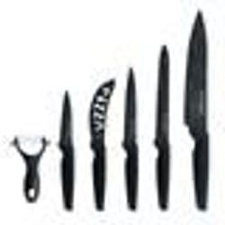 Set de Couteaux Inox revetement anti-adhesif 6 pcs Royaltyline RLMB5N - TU