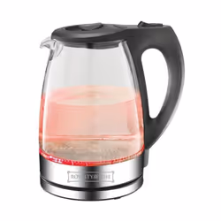 Bouilloire électrique en verre borosilicate - 1,7L, 2200W Cette bouilloire allie design moderne, performance et sécurité : -  ...
